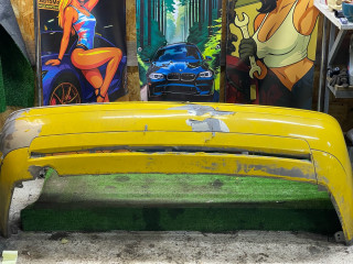 бампер задний Ford Focus 1 поколение [рестайлинг] CAK 2004, 1.6 л., CCA, бензин, МКПП, седан, передний привод