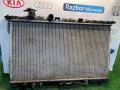 радиатор (основной) Kia Magentis 1 поколение [рестайлинг] GD 2006, 2.5 л., G6BV, бензин, АКПП, черный, седан - фото №7