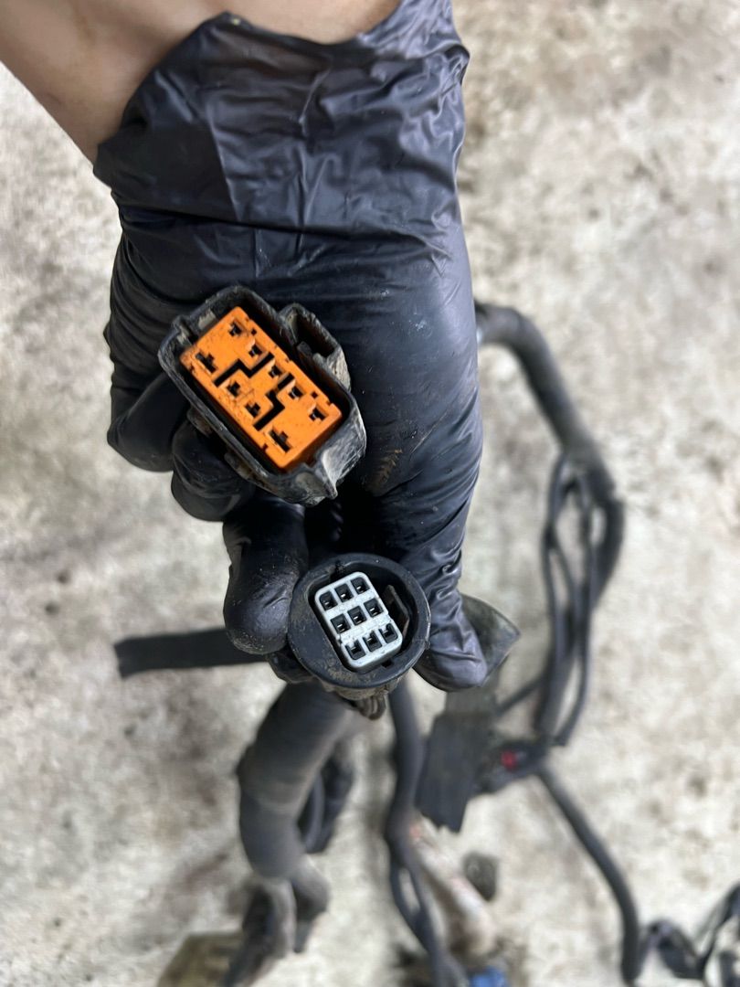 Проводка КПП Ford Focus 1 поколение CAK 2000, 2.0 л., EDBB, бензин, АКПП, черный, седан, передний привод - фото №1