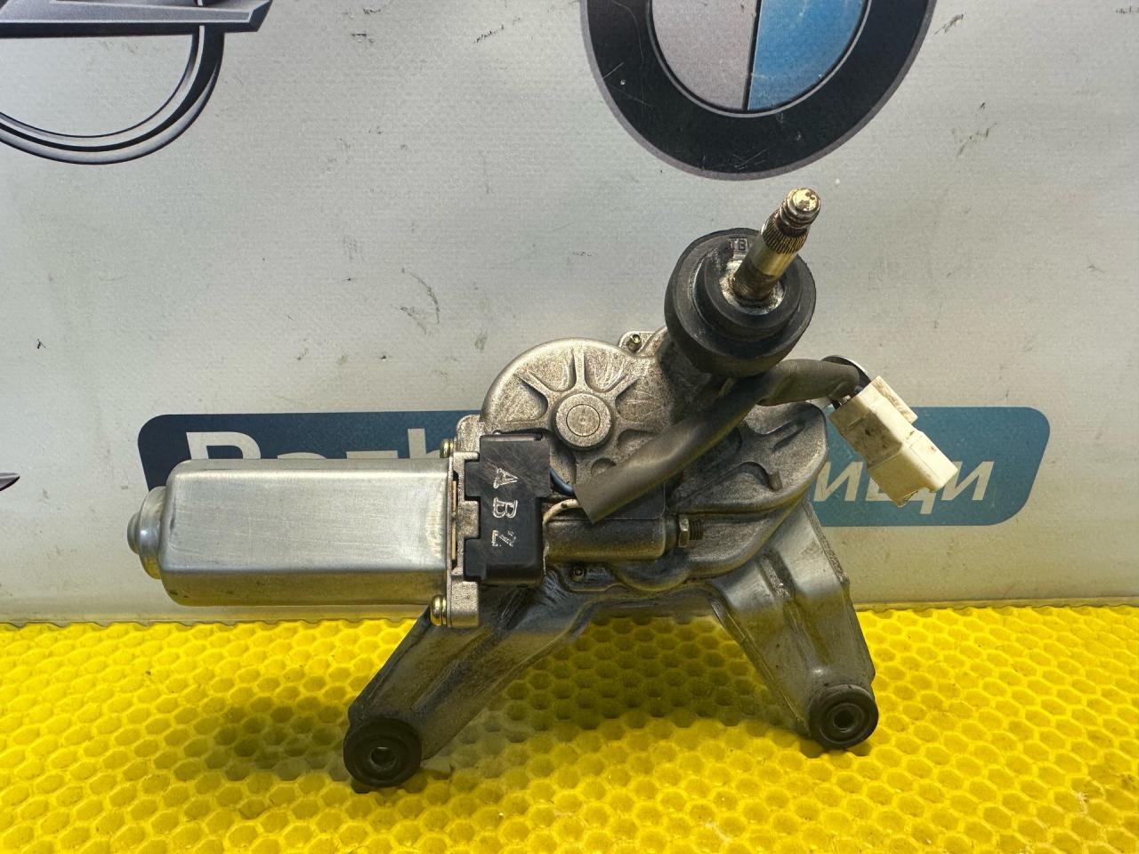 моторчик заднего стеклоочистителя (дворника) Hyundai Getz 1 поколение 2005, 1.3 л., G4EA, бензин, МКПП, красный, передний привод, 98700-1C000 - фото №1