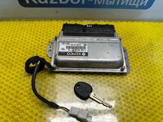 блок управления двигателем Hyundai Getz 1 поколение 2005, 1.3 л., G4EA, бензин, МКПП, красный, передний привод, 39106-22140