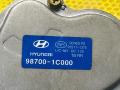 моторчик заднего стеклоочистителя (дворника) Hyundai Getz 1 поколение 2005, 1.3 л., G4EA, бензин, МКПП, красный, передний привод, 98700-1C000 - фото №7