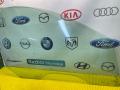 стекло двери передней правой Ford Focus 1 поколение [рестайлинг] 2003, 1.6 л., FYDA, бензин, МКПП, серебристый, седан - фото №3