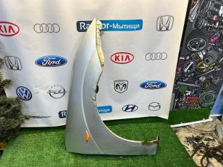 крыло переднее правое Ford Focus 1 поколение [рестайлинг] 2003, 1.6 л., FYDA, бензин, МКПП, серебристый, седан