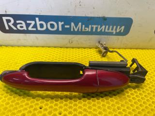 ручка наружная задняя левая Ford Focus 1 поколение [рестайлинг] 2004, 2.0 л., EDDB, бензин, АКПП, седан, XS41-A266B23-AJ