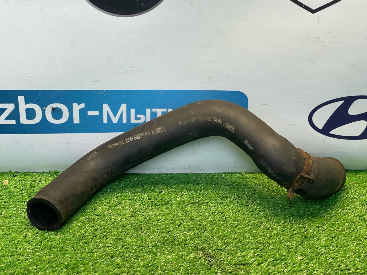 патрубок радиатора Ford Focus 1 поколение CAK 2001, 2.0 л., AODB, бензин, АКПП, седан, 2S418B274AC - фото №1