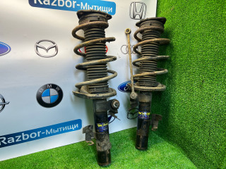 стойка передняя Ford Focus 2 поколение BK 2006, 1.4 л., ASDB, бензин, желтый, купе, передний привод