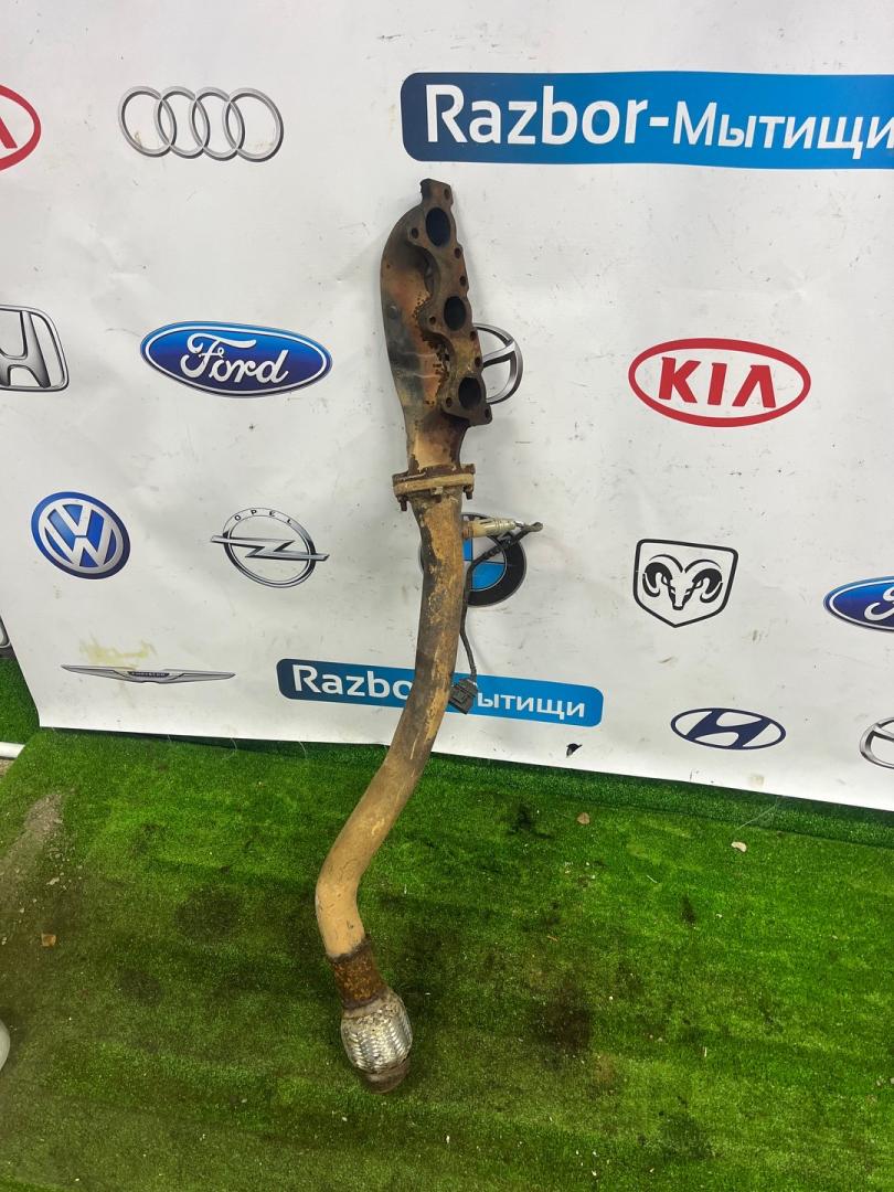 коллектор выпускной Audi A6 4B/C5 4B5 2000, 2.4 л., ALF, бензин, АКПП, седан - фото №1