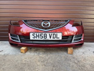 бампер передний Mazda 6 GH [рестайлинг] 2010, GS1D50C11