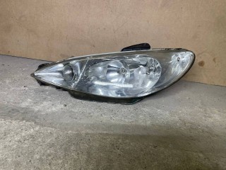 фара левая Peugeot 206 1 поколение [рестайлинг] 2008, МКПП, 89002773, 89000521