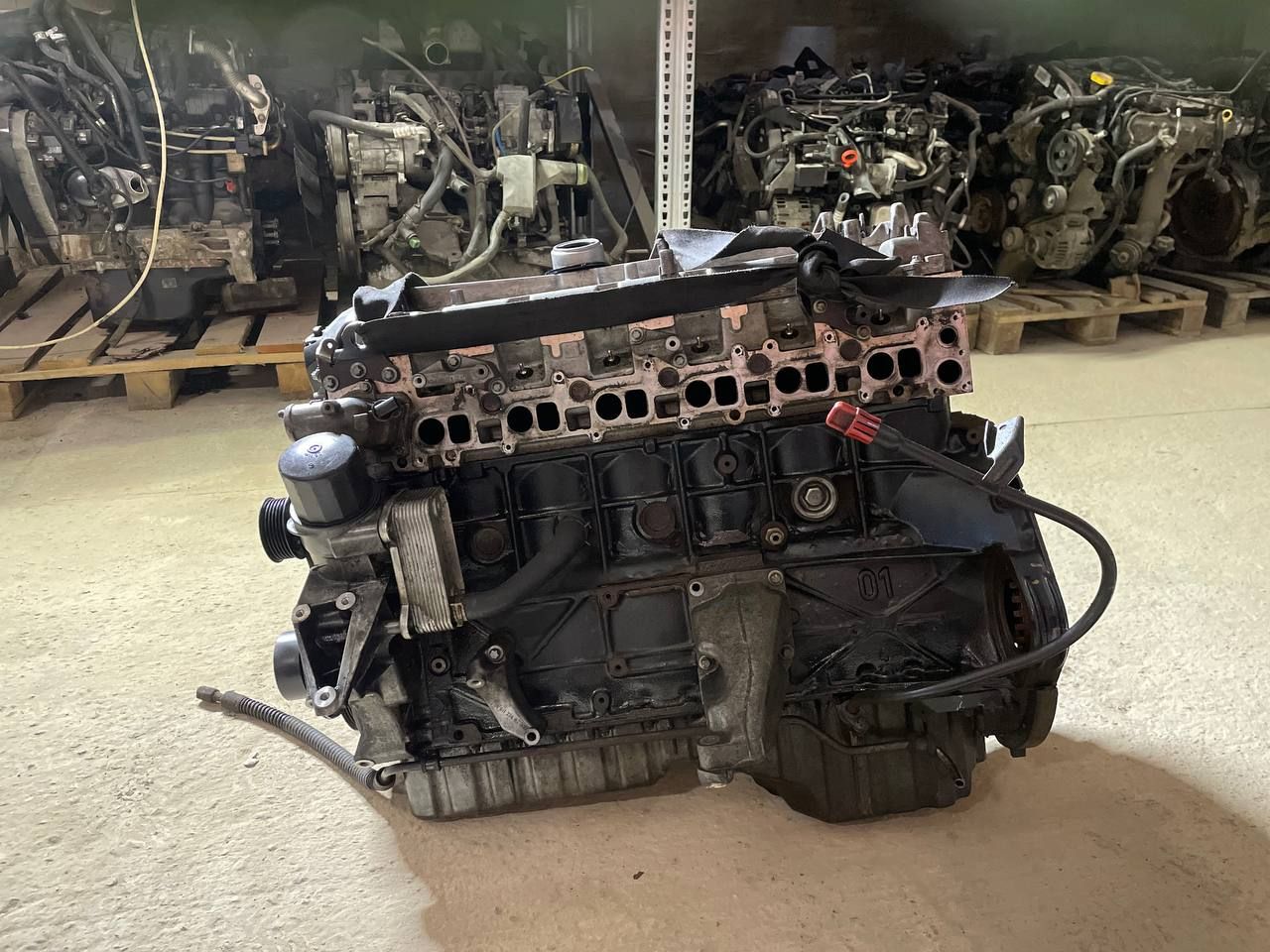 двигатель Mercedes-Benz E-Класс W211/S211 2005, 3.2 л., дизель, АКПП, седан, 648961, 648, 613 - фото №1