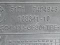 планка под капот BMW X5 G05 [рестайлинг] G05 2023, 3.0 л., B57 D30 B, дизель, АКПП, carbonschwarz metallic (416), внедорожник 5 дв., полный привод, 7424943, 51717424943 - фото №4