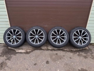 диск литой BMW X5 G05 [рестайлинг] G05 2023, 3.0 л., B57 D30 B, дизель, АКПП, carbonschwarz metallic (416), внедорожник 5 дв., полный привод, 36118071996, 8071996, 8071997, 36118071997