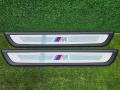 комплект накладок на пороги (внутренние) BMW 6 серия F06/F12/F13 (2010 - 2015), 8053575, 7277243, 7277244, 8053576, 7277243, 7277244, 8053575, 8053576 - фото №2