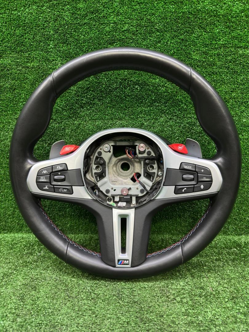 руль BMW X3 M F97 2020, 3.0 л., S58B30A, бензин, а300, полный привод, правый руль, 8096345, 8096345 - фото №1
