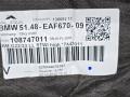 шумоизоляция (термозащита) BMW 4 серия G22/G23 G22 2022, 2.0 л., B47 D20 B, дизель, АКПП, arctic race blue metallic (c4f), купе, полный привод, 7483412, 51487483412 - фото №5