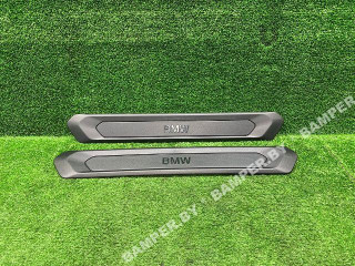 Накладка на порог внутренняя (комплект) BMW X3 G01 [рестайлинг] 2023, 51477393397, 7393397