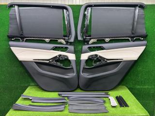 Обшивка двери (дверная карта) комплект BMW X7 G07 2021, 4.4 л., N63B44D, бензин, 416 carbon-schwarz, внедорожник 5 дв., полный привод, 6036069, 6036068, 6036068, 6036069