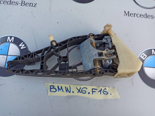 скелет ручки двери задней левой BMW X6 F16 2016, 3.0 л., бензин, правый руль, 7401211