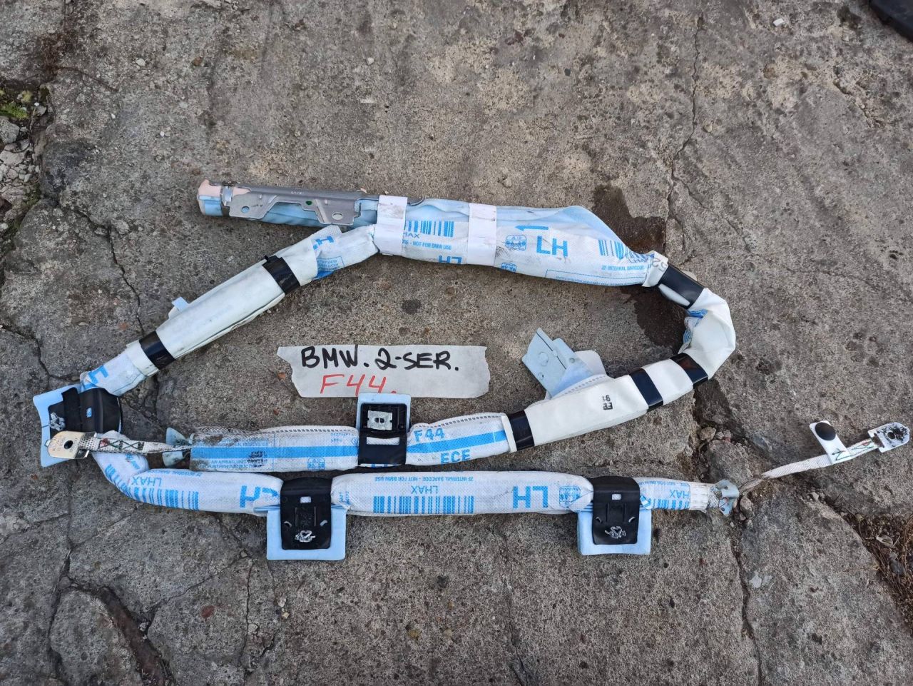 подушка безопасности боковая (шторка) BMW 2 серия F44 2020, 2.0 л., бензин, хетчбэк 5 дв., полный привод, 7475567, 84747556713 - фото №1