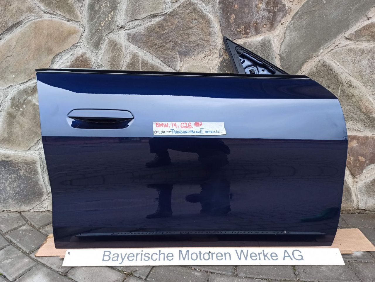 дверь передняя правая BMW i4 G26 2022, электро, АКПП - фото №1