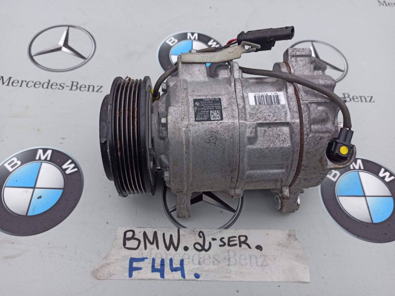 компрессор кондиционера BMW 2 серия F44 2020, 2.0 л., бензин, хетчбэк 5 дв., полный привод, 7948797 - фото №1