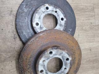 диск тормозной передний Nissan Almera N16 2003, 1.5 л., QG15DE, бензин, МКПП, хетчбэк 5 дв.