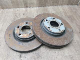 диск тормозной передний Toyota Corolla Verso 2 поколение AR10 2007, 2.2 л., дизель, МКПП, передний привод