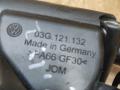 фланец (тройник) системы охлаждения Volkswagen Passat B6 2008, 2.0 л., дизель, МКПП, универсал, 03G121132 - фото №2