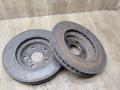 диск тормозной передний Toyota Carina E 1 поколение T190 1995, 1.8 л., 7A-FE, бензин, МКПП, седан - фото №5