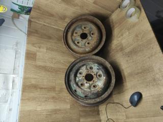 диск штампованный Ford Transit 4 поколение [рестайлинг] 1994