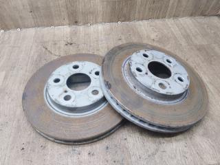 диск тормозной передний Toyota Carina E 1 поколение T190 1995, 1.8 л., 7A-FE, бензин, МКПП, универсал, передний привод