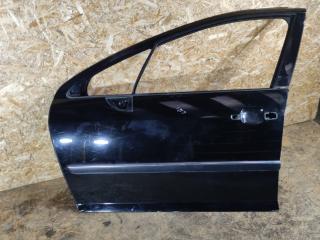 дверь передняя левая Peugeot 407 1 поколение 2008, 2.0 л., дизель, МКПП, универсал