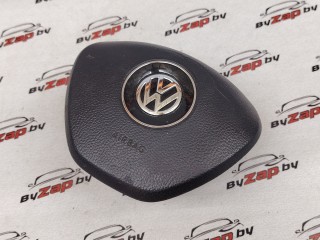 подушка безопасности водителя Volkswagen Atlas 1 поколение 2018, 2.0 л., бензин, АКПП, черный, внедорожник 5 дв., полный привод