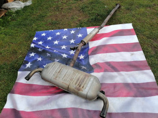 глушитель Infiniti QX50 P71A J55 2019, 2.0 л., бензин, АКПП, черный, внедорожник 5 дв., полный привод