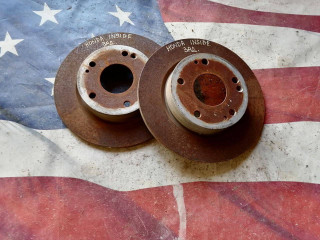 диск тормозной задний Honda Insight 3 поколение 2019, 1.5 л., бензин, АКПП, седан