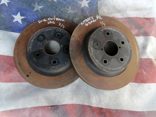 диск тормозной задний Subaru Outback 5 поколение [рестайлинг] 2021, 2.5 л., бензин, АКПП, внедорожник 5 дв.