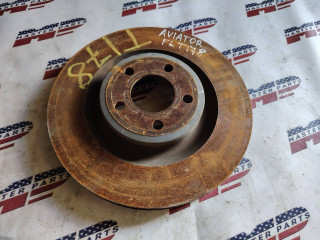 диск тормозной передний Lincoln Aviator 2 поколение 2020, 3.0 л., бензин, АКПП, черный, внедорожник 5 дв., полный привод