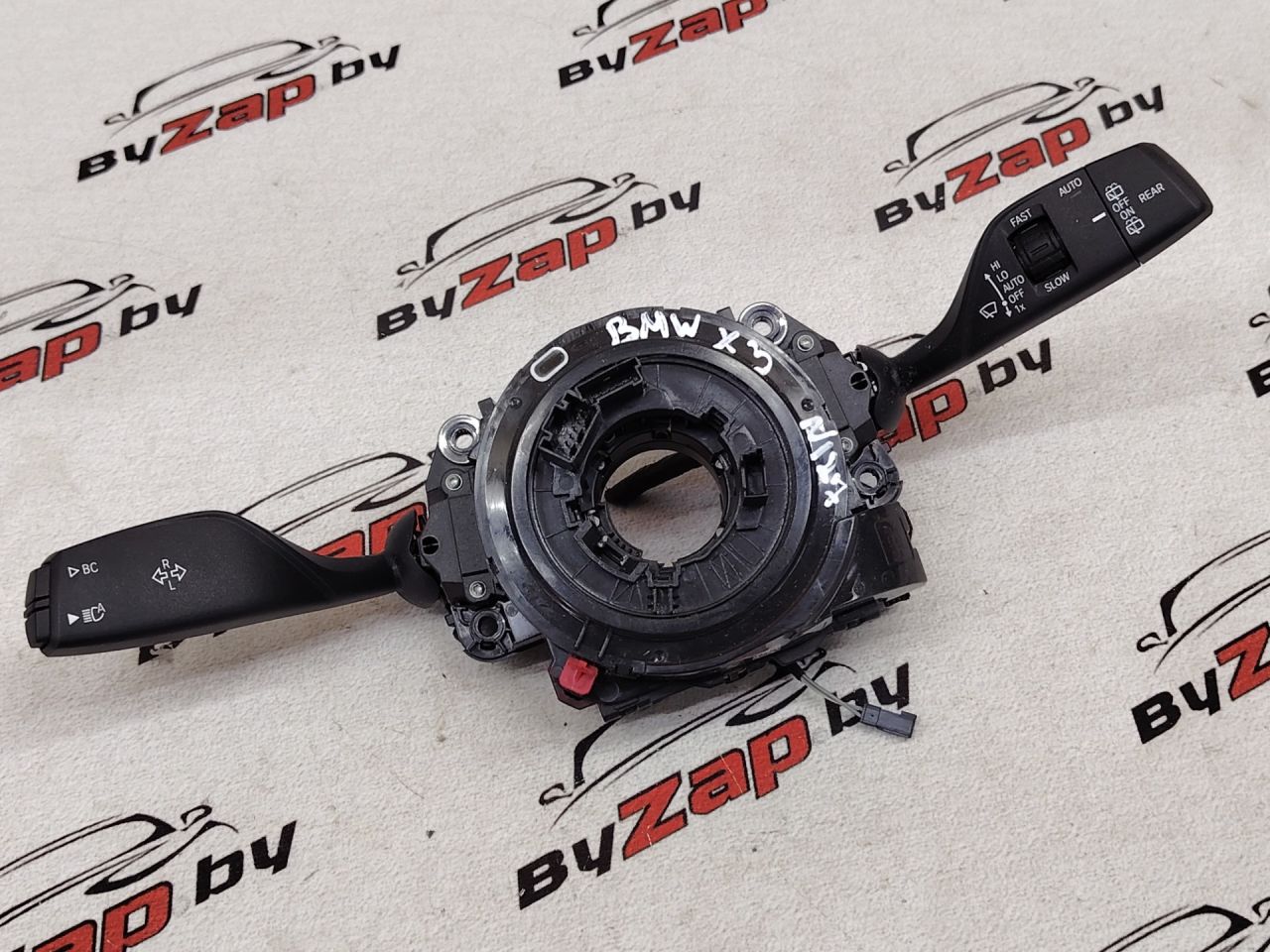 переключатель подрулевой (стрекоза) BMW X3 G01 2020, 2.0 л., B46 B20 B, бензин, АКПП, черный, внедорожник 5 дв., полный привод, 2892546, 61319436676 - фото №1
