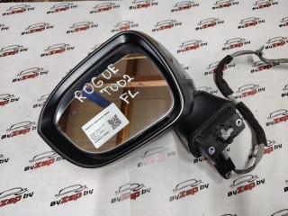 зеркало наружное левое Nissan Rogue T33 2022, 1.5 л., бензин, АКПП, черный, внедорожник 5 дв., передний привод