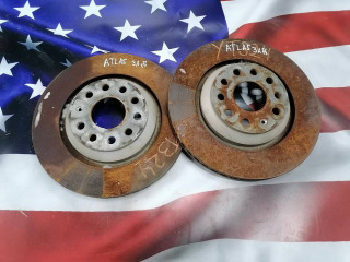 диск тормозной задний Volkswagen Atlas 1 поколение 2018, 2.0 л., бензин, АКПП, внедорожник 5 дв.