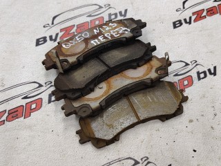 тормозные колодки Infiniti QX50 P71A 2019, 2.0 л., бензин, АКПП, белый, внедорожник 5 дв., полный привод