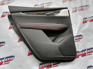 обшивка двери задняя левая Cadillac XT6 1 поколение 2020, 3.6 л., бензин, АКПП, черный, внедорожник 5 дв., передний привод, 84678658