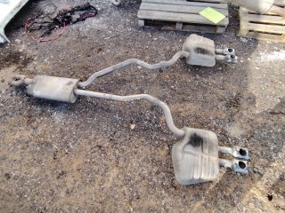 глушитель Lincoln Aviator 2 поколение 2020, 3.0 л., бензин, АКПП, белый, внедорожник 5 дв., полный привод