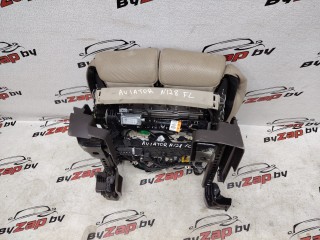 сиденье переднее Lincoln Aviator 2 поколение 2020, 3.0 л., бензин, АКПП, белый, внедорожник 5 дв., полный привод