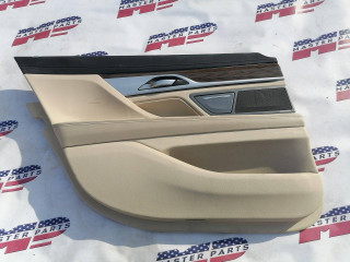 обшивка двери задняя левая BMW 7 серия G11/G12 G12 2017, 3.0 л., B58 B30 A, бензин, АКПП, черный, седан, задний привод