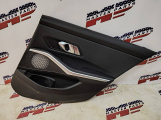 обшивка двери задняя правая BMW 3 серия G20 2019, 2.0 л., B46 B20 B, бензин, АКПП, черная, седан, полный привод