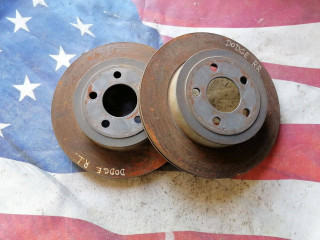 диск тормозной задний Dodge Challenger 3 поколение [2-й рестайлинг] 2018, 3.6 л., бензин, АКПП, купе