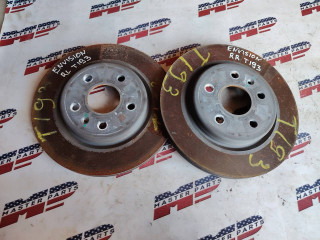 диск тормозной задний Buick Envision 2 поколение 2021, 2.0 л., бензин, АКПП, красный, внедорожник 5 дв., передний привод