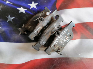 тормозные колодки Acura Integra 4 поколение 2023, 1.5 л., бензин, АКПП, хетчбэк 5 дв.